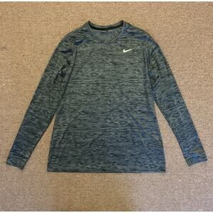 Nike Golf Tour Performance Pro Mens XL Black Long Sleeve Dri-Fit Compression